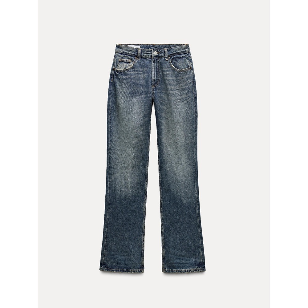 Zara MID-RISE TRF BOOTCUT JEANS